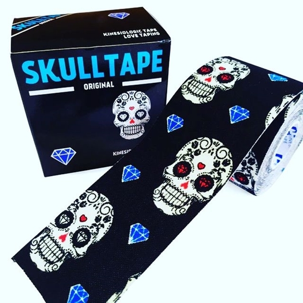 Bild von Kinesiologie Tape "Skull Tape" 5cm x 5m